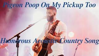 "Poop On My Pickup,Too" | Humorous Acoustic Country Song | Original Music | LYRICS SERIES |