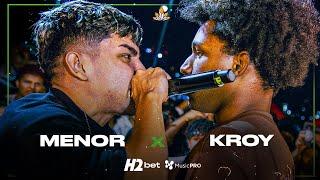 (PEGOU FOGO) MENOR X KROY | SEMIFINAL | 396ª BATALHA DA ALDEIA (EDIÇÃO TRAPSTAR)