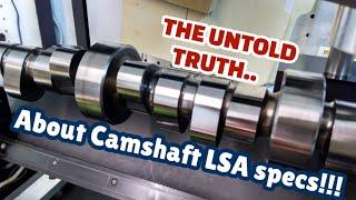 Camshaft Lobe Separation Angle: The Untold Truth of LSA!! How to Pick LSA the right way@DavidVizard