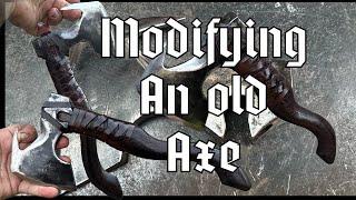 Modifying an old small axe