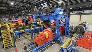 A Butech Bliss Designed & Built Slitting Line for Fulton County Processing