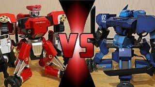 ROBOT DEATH BATTLE! - Ganker 02 VS Pankuu (ROBOT BATTLEBOTS WARS!)