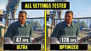 GTA 5 - Increase FPS by 278% | Performance Optimization Guide + Optimized Settings