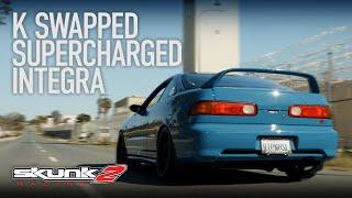 Supercharged K-Swapped RHD Integra! Skunk2 Racing Vehicle Feature