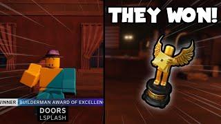 Doors Just WON THE INNOVATION AWARDS! (LSPLASH VOICE REVEAL)