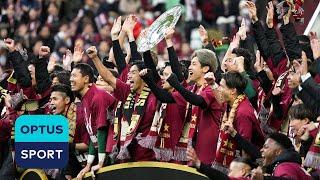 BACK TO BACK J.LEAGUE CHAMPIONS  Vissel Kobe lift the trophy after winning the 2024 J.League title