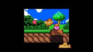 Kirby falls into the abyss (snes version)