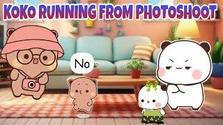 Koko running from photoshoot| Bubu dudu peach Goma Panda Bear Cats | Kittensisland