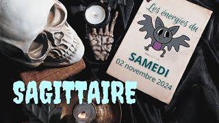 ️ SAGITTAIRE  Samedi 02 Novembre 2024  Horoscope Voyance Guidance Loi de l’attraction