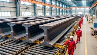 Making Steel Frames: 10,000 TONS Per Square Inch!