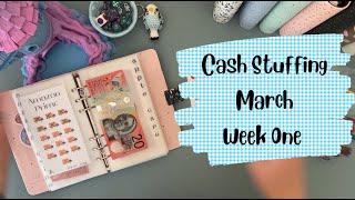 Stuffing that Cash for the first week of March! | Aussie Cash Stuffing | Debt Journey | Budgeting