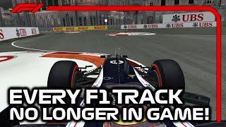 Every F1 Track No Longer Featured in F1 Games