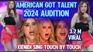 AMERICAN GOT TALENT AUDITION 2024 [ Incredible Voice And Performance Of Xienidi in America ]