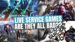 ARE ALL LIVE SERVICE GAMES BAD?