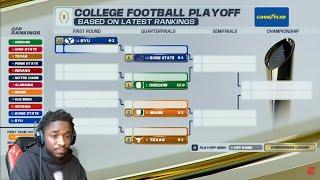 REACTING TO College Football Playoff Rankings REVEALED!