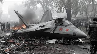 3 MINUTES AGO! Ukraine's F-16 DOWNED 3 Russian Most Advanced SU-57 in a row near Crimea!