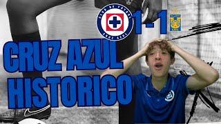 EQUIPO HISTORICO | Cruz Azul 1-1 Tigres | J17 AP24 | reaccion