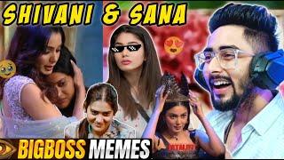 Shivani Kumari - Sana Makbul Bigg Boss OTT 3 Memes Funny Video - Chanpreet Chahal