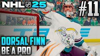 NHL 25 Be a Pro | Dorsal Finn (Goalie) | EP11 | REVERSE RETRO TIME