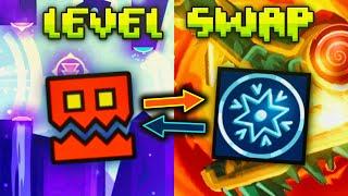 Geometry Dash LEVEL SWAP (with Bli)