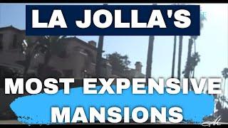 La Jolla's Most Expensive Mansions on Camino De La Costa