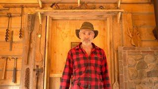 Tour of my Old Fashioned, Off-grid Wood Shop & Building a Timber Frame Maple Sugar Shack