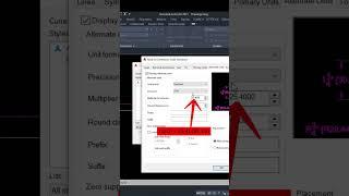 Dual Dimension Feet With Millimeter In AutoCAD #autocad #autocadplan #autocadtutorial  #architecture
