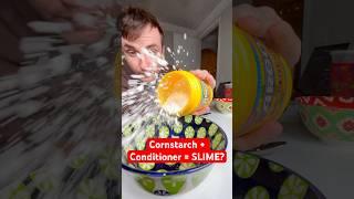 I Tried Cornstarch + Conditoner SLIME Recipe!  DIY NO GLUE