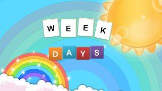 Learn Week Day Names - Educational Videos, Learning Videos & Games for Kids, Toddlers, Preschoolers