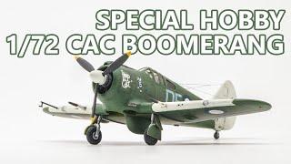 Special Hobby 1/72 CAC CA-19 Boomerang "Jungle Scouts" #scalemodel