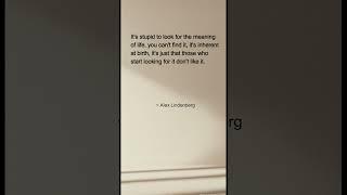 Aphorisms about life, loneliness and freedom | Short philosophical reflections | Alex Lindenberg
