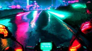 Ryvid Anthem Motorcycle Ride - Cyberpunk style