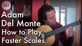 Adam Del Monte - How to Play Faster Scales: Flamenco Guitar at Guitar Salon International