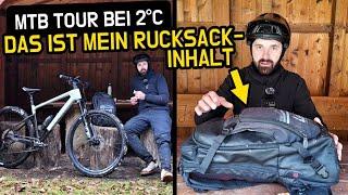 Mountainbike Tour bei 2°C: Das habe ich im Rucksack dabei | NEW BIKE Focus Raven 8.8