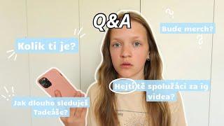 Q&A: Kolik mi je? Názor na školství? Jak jsem se dostala k natáčení?/ ViMa #vima #questionanswer