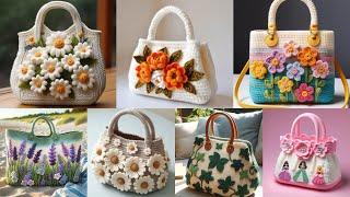 Gorgeous CrochetBags Collections| handmade crochet bags design | handbag designs for girls