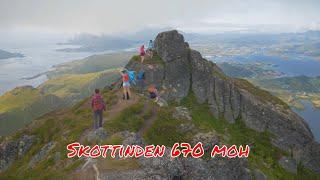 Fjelltur Skottinden 670 moh - (Ballstad / Vestvågøy / Lofoten) - 2019.07.15 - 4k