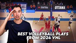 Reacting to The Best Men’s Volleyball Plays 2024 VNL