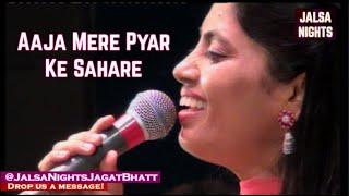 Aaja Mere Pyar Ke Sahare -  Sangeeta Melekar | Humsaya (1968) | Live at Jalsa Nights Jagat Bhatt