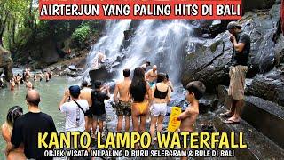 BALI !! AIR TERJUN KANTO LAMPO  WATERFALL  BALI | INFO BALI HARI INI