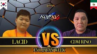 KOF15 LACID (Korea) Vs CDM Rino (Mexico) - After EVO JP International Matches