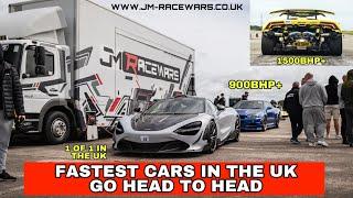 FASTEST CARS IN THE UK GO HEAD TO HEAD AT JM RACEWARS **EVENT 1 OF 2022**  NO EXCUSES EVENT