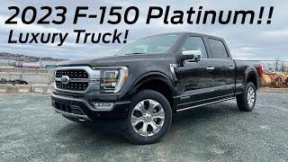 2023 Ford F-150 Platinum PowerBoost Review! Exterior, Interior, Tech!