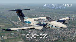 Aerofly FS2 - Just Flight Duchess Review and Test Flight