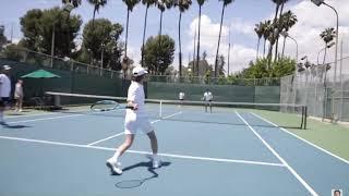 DAVID DOBRIK PLAY'S TENNIS FOR $10,000!!!