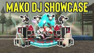 Mako DJ Showcase (749 Robux skin) | Tower Defense Simulator (Roblox)