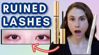 The TRUTH about LASH SERUMS (GrandeLASH, RevitaLASH, Lash Boost)| Dr Dray