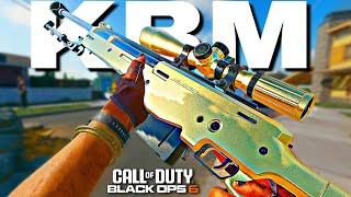 This is BLACK OPS 6 SNIPING WITH AIM ASSIST IN KBM