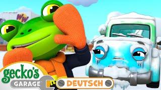 Tilly, der Schneeball | 60-minütige Zusammenstellung｜Geckos Garage Deutsch｜LKW für Kinder ️