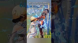 Hidden power of hydro traveler! #genshinimpact #shorts #childe #arlecchino #raiden #lumine